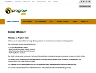 progrow-solar.co.za screenshot