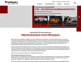 prohaus.com screenshot
