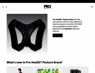 prohealth.co.za screenshot