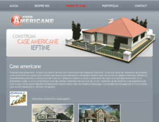 proiecte-case-americane.ro screenshot