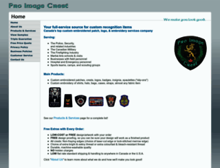 proimagecrest.ca screenshot