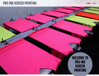 proinkscreenprinting.com screenshot