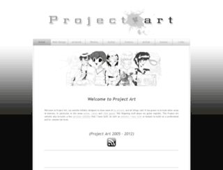 project-art.co.uk screenshot