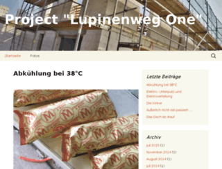 project-lupinenweg-one.de screenshot