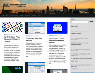 project-management-software.org screenshot