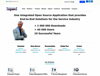 project-open.com screenshot