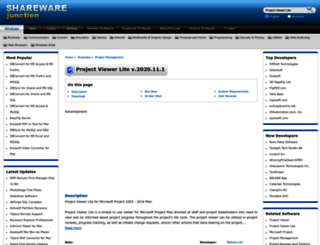 project-viewer-lite.sharewarejunction.com screenshot