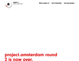 project.amsterdam screenshot