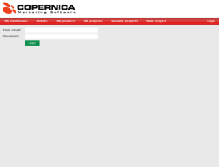 project.copernica.com screenshot