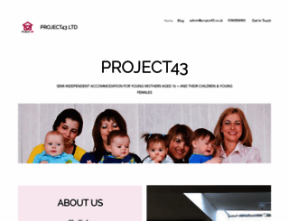 project43.co.uk screenshot