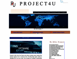 project4u.in screenshot