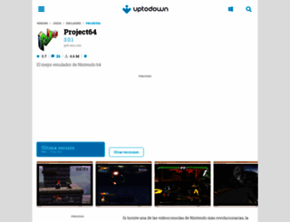 project64.uptodown.com screenshot