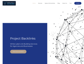 projectbacklinks.com screenshot