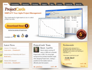 projectcards.com screenshot