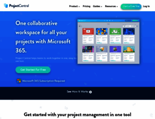 projectcentral.com screenshot