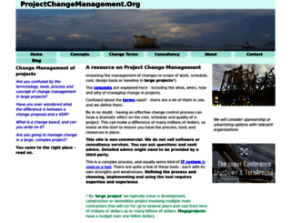projectchangemanagement.org screenshot