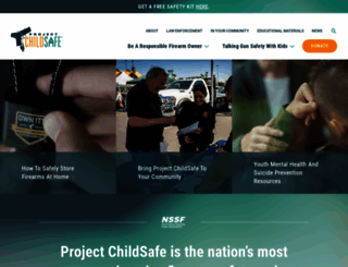 projectchildsafe.org screenshot
