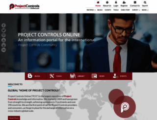 projectcontrolsonline.com screenshot