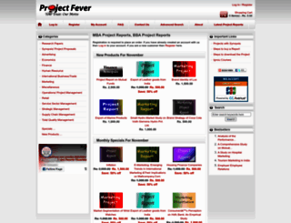 projectfever.com screenshot