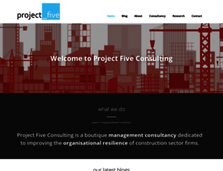 projectfiveconsulting.co.uk screenshot