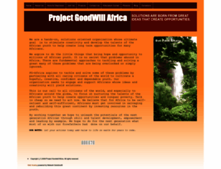 projectgoodwill.org screenshot