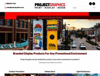 projectgraphics.com screenshot