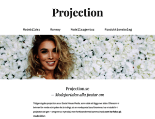 projection.se screenshot