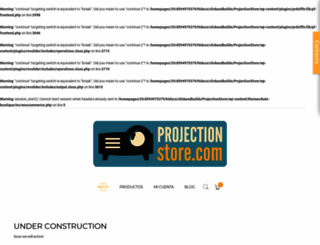 projectionstore.com screenshot