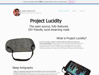 projectlucidity.com screenshot