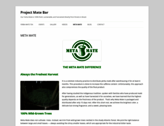 projectmatebar.wordpress.com screenshot