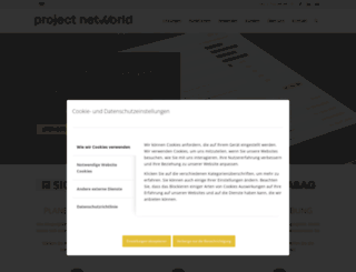projectnetworld.com screenshot