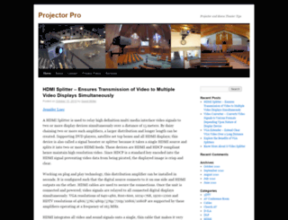 projector-pro.com screenshot