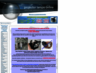 projectorlampsonline.co.uk screenshot