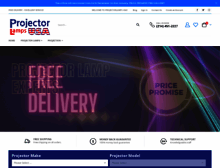 projectorlampsusa.com screenshot