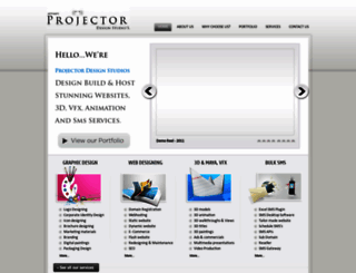 projectorproductions.com screenshot