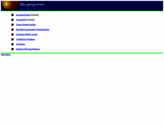 projectory.de screenshot