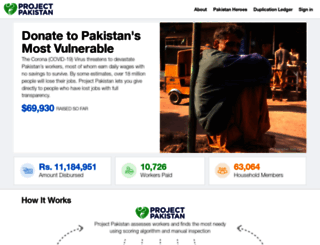 projectpakistan.org screenshot