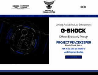 projectpeacekeeper.org screenshot