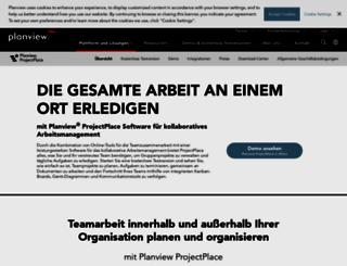 projectplace.de screenshot