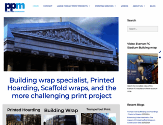 projectprintmanagement.co.uk screenshot
