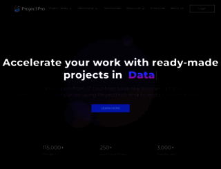 projectpro.io screenshot