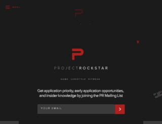 projectrockstarblog.com screenshot