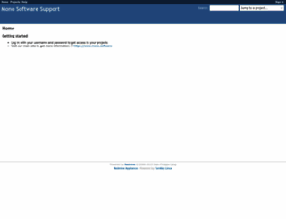 projects.mono-software.com screenshot