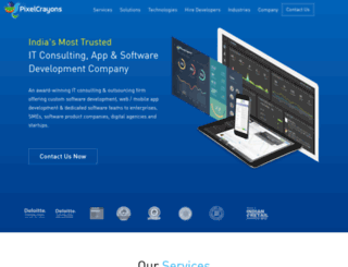 projects.pixelcrayons.com screenshot