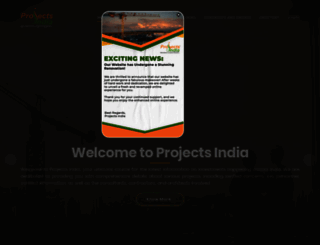 projectsinindia.com screenshot