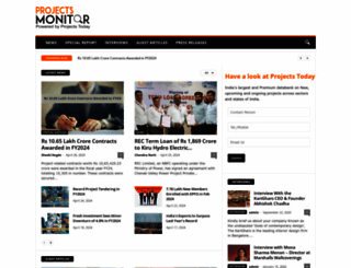 projectsmonitor.com screenshot