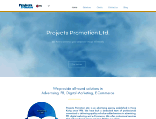 projectspromotion.com screenshot
