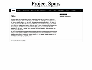 projectspurs.com screenshot