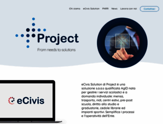 projectsrl.com screenshot