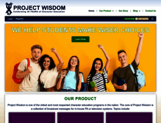 projectwisdom.com screenshot